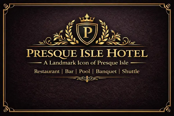 Presque Isle Hotel logo — A Landmark Icon of Presque Isle