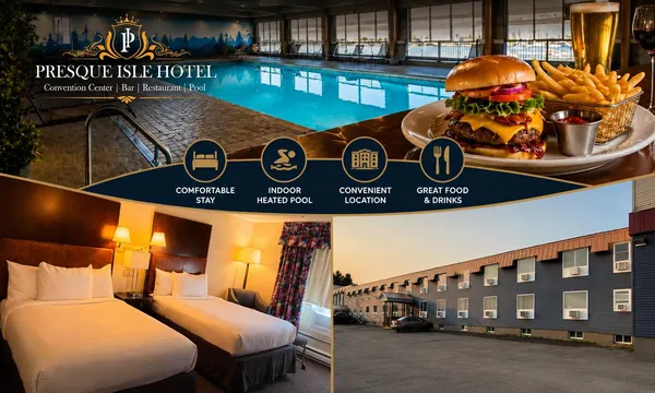 Largest Hotel in Aroostook County: Pool, Great Food & Newly Renovated Rooms
